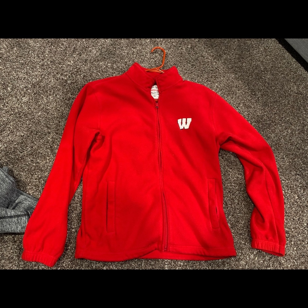Badgers full zip fleece